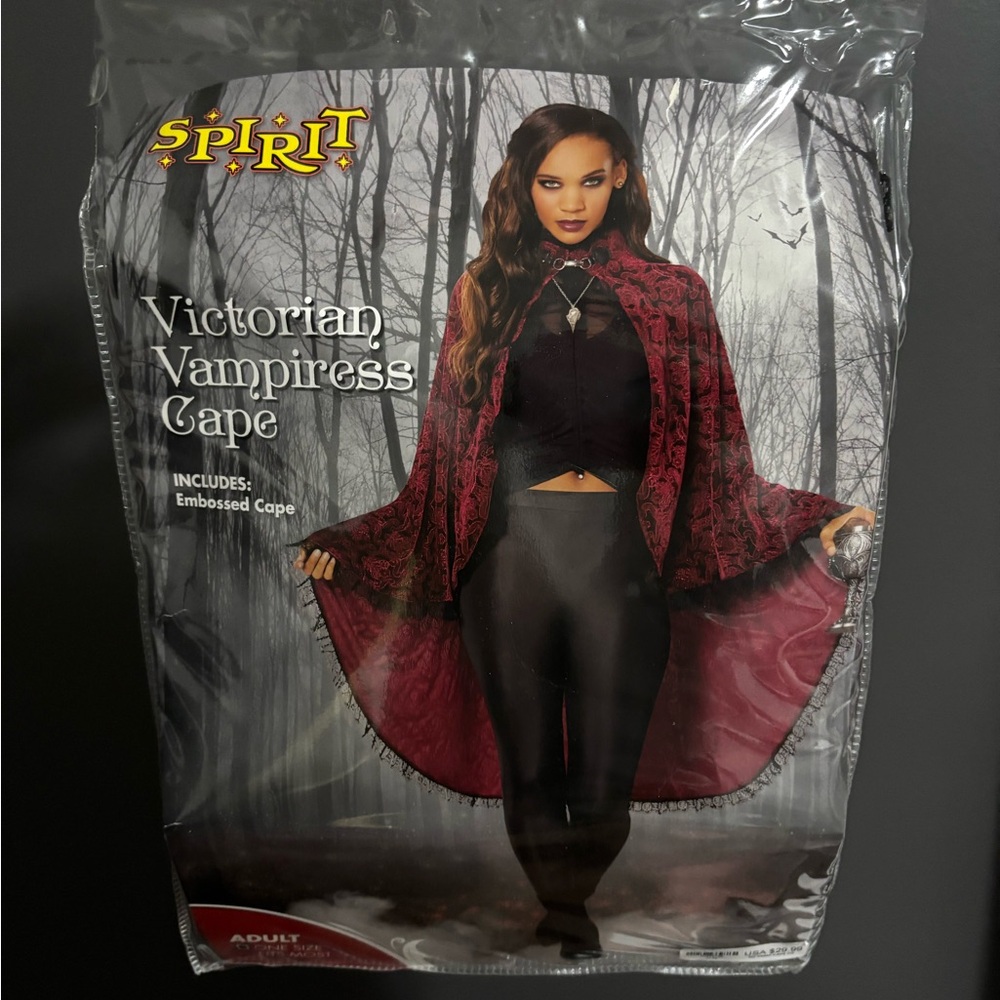 Vampire Cape (spirit halloween)